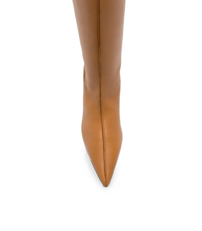HIGH BOOTS LEATHER CARMEL