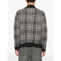 EVENING POLO GRAND CHECK FUZZY ALPACA