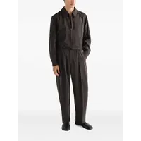 LIGHT ZIPPED BLOUSON LICORICE