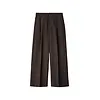 LEMAIRE SINGLE PLEAT TAILORED PANTS MOSS