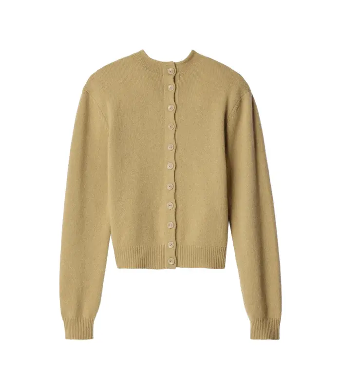 REVERSIBLE BUTTONED SWEATER LINDEN