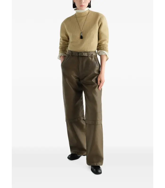 REVERSIBLE BUTTONED SWEATER LINDEN