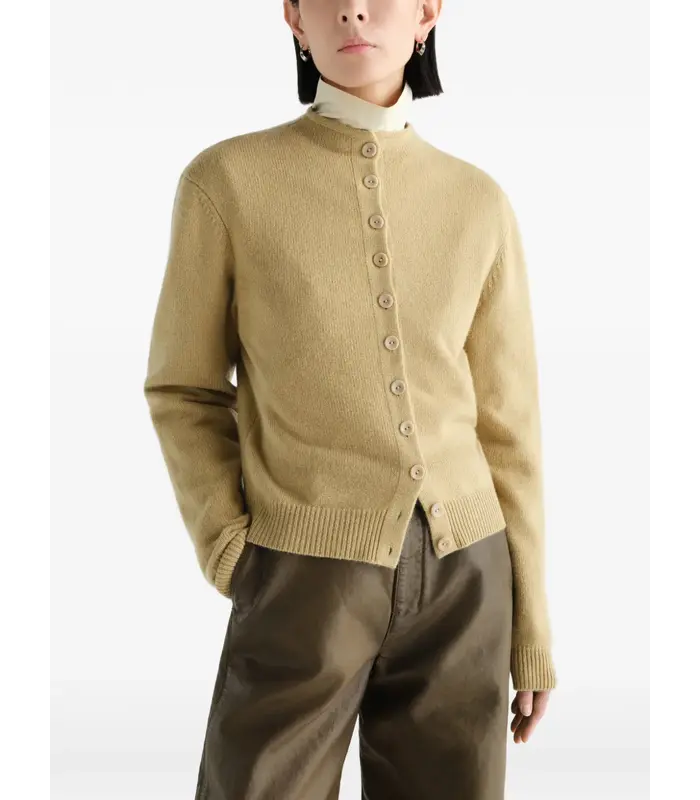 REVERSIBLE BUTTONED SWEATER LINDEN
