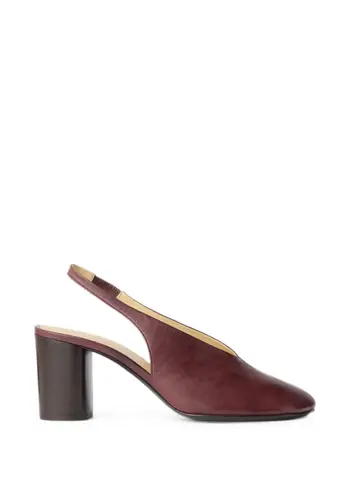 LEMAIRE glove slingback 80 amaretto LEMAIRE glove slingback 80 amaretto
