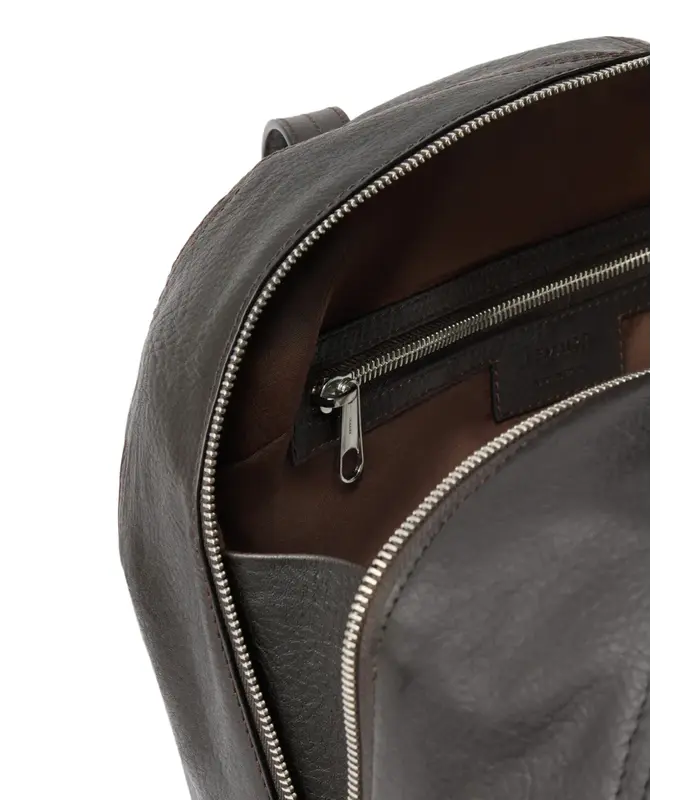 HELMET HOBO BAG DARK CHOCOLATE