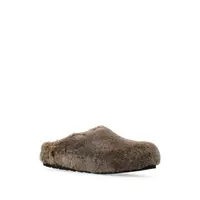 AMSTERDAM WRAPPED SHEARLING OS FUR UNISEX GRAY TAUPE
