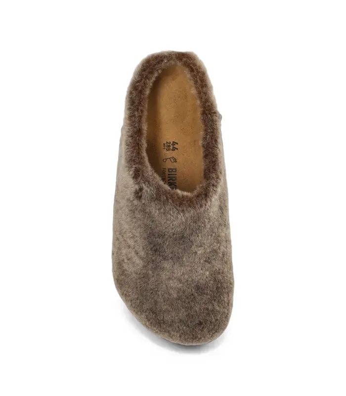AMSTERDAM WRAPPED SHEARLING OS FUR UNISEX GRAY TAUPE