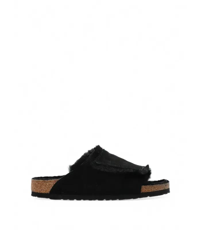SOLANA SHEARLING SUEDE LEATHER UNISEX BLACK