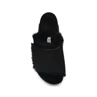 SOLANA SHEARLING SUEDE LEATHER UNISEX BLACK