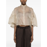 MXADONNA SILK CAPE SHIRT