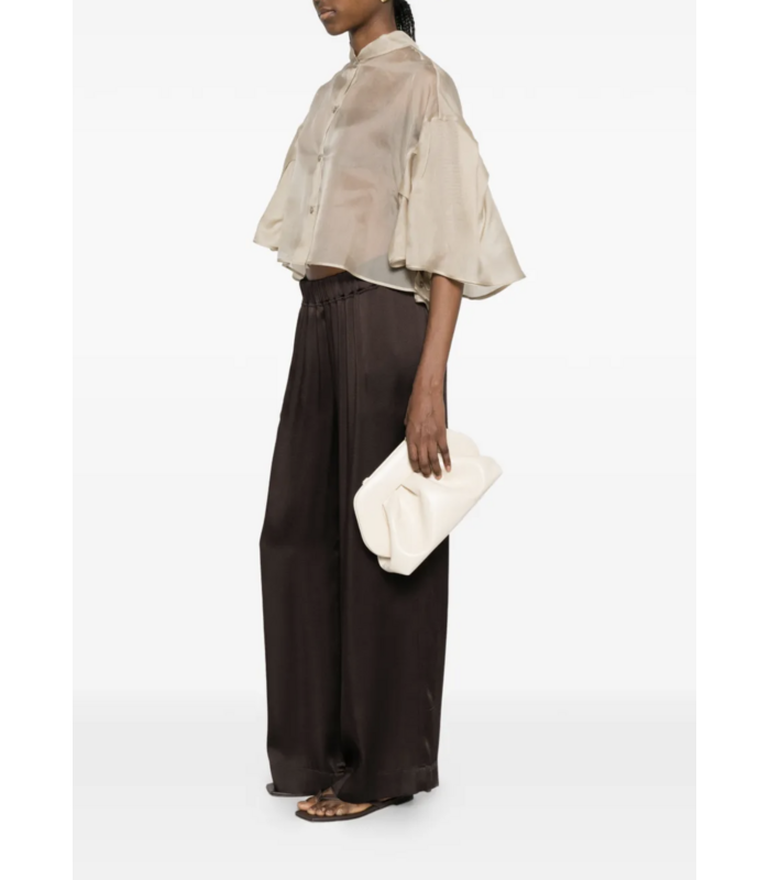 MXADONNA SILK CAPE SHIRT
