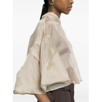 MXADONNA SILK CAPE SHIRT