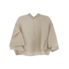 MAXMARA MXADONNA SILK CAPE SHIRT