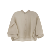 MXADONNA SILK CAPE SHIRT