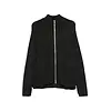 OUR LEGACY ULTRA ZIP FUNNEL CHARCOAL DRY MERINO WOOL