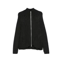 ULTRA ZIP FUNNEL CHARCOAL DRY MERINO WOOL