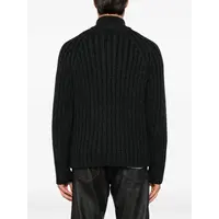 ULTRA ZIP FUNNEL CHARCOAL DRY MERINO WOOL