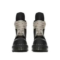 DR MARTENS QUAD SOLE STEEL TOE BOOT BLACK
