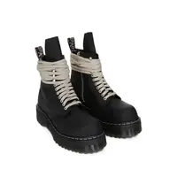 DR MARTENS QUAD SOLE STEEL TOE BOOT BLACK