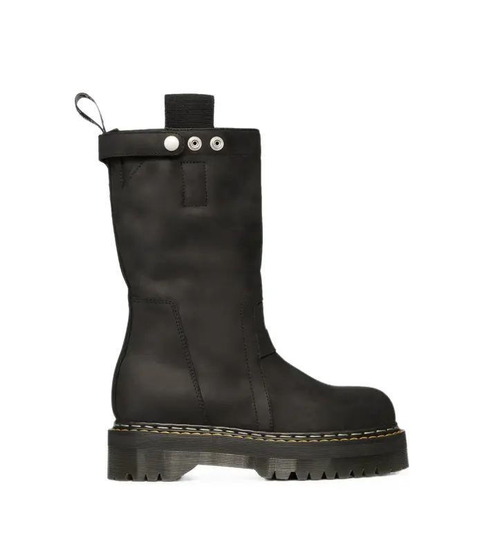 DR MARTENS QUAD SOLE PULL ON BOOT BLACK