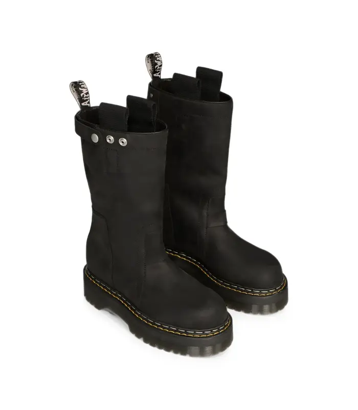DR MARTENS QUAD SOLE PULL ON BOOT BLACK