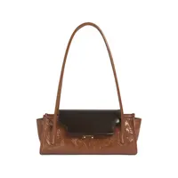 TRUNKETTE SHOULDER BAG BROWN