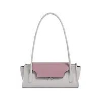 TRUNKETTE SHOULDER BAG WHITE/PINK