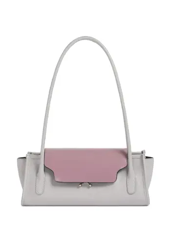 MARNI trunkette shoulder bag white/pink MARNI trunkette shoulder bag white/pink