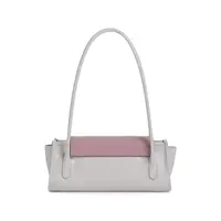 TRUNKETTE SHOULDER BAG WHITE/PINK