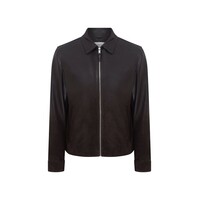 Megusta Degradé Suede Leather Jacket Chocolate Brown
