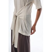 Oversized Sleeved Polo Merino Wool Creme