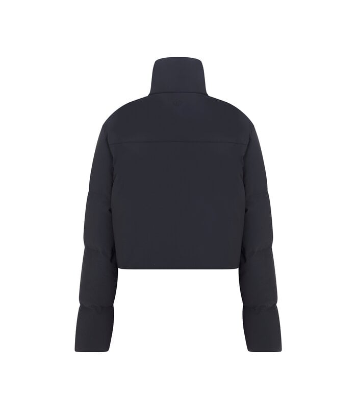 Megusta Water Repellent Crop Down Jacket Black