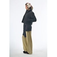 Megusta Water Repellent Crop Down Jacket Black