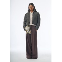 Megusta Water Repellent Crop Down Jacket Anthracite