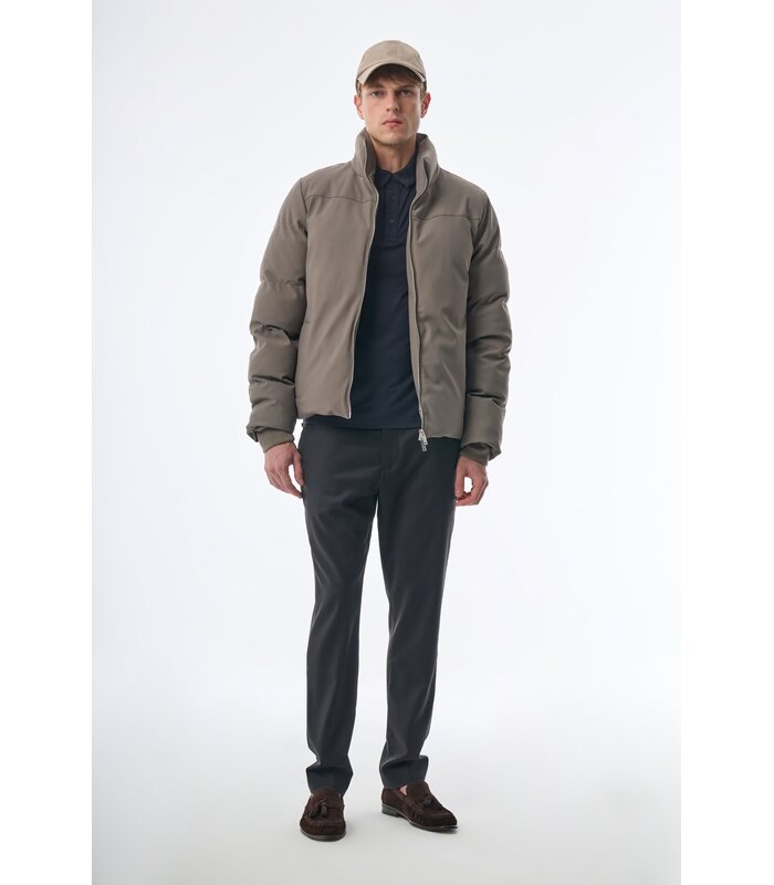 Megusta Water Repellent Down Jacket Taupe