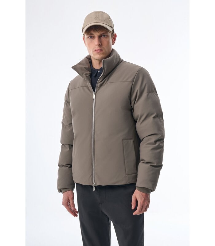 Megusta Water Repellent Down Jacket Taupe