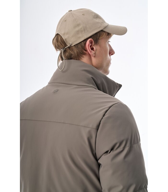 Megusta Water Repellent Down Jacket Taupe