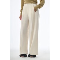 Megusta High Waisted Wool Trousers Off White