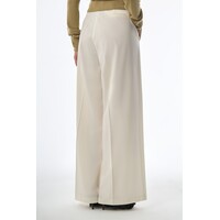 Megusta High Waisted Wool Trousers Off White