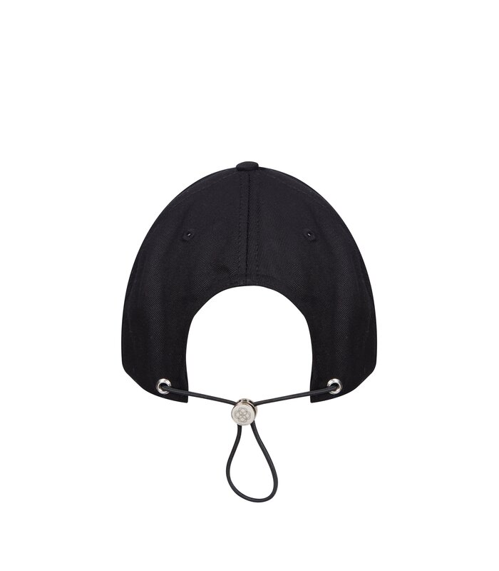 Megusta Embroidered Logo Cap Black