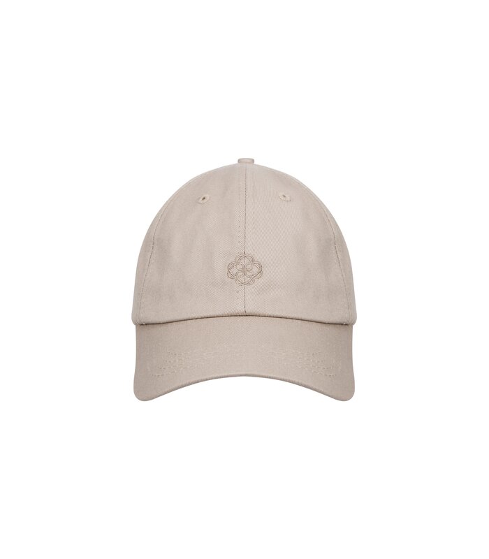 Megusta Embroidered Logo Cap Beige