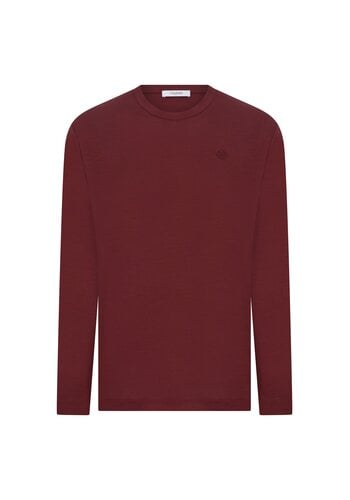 MEGUSTA COLLECTION Aurea Merino Turtleneck Chocolate Midnight Plum