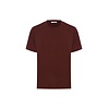 MEGUSTA ESSENTIALS Megusta Aurea Merino T-Shirt Chocolate Brown