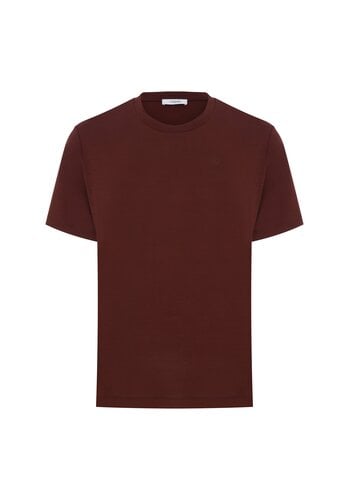 MEGUSTA COLLECTION Aurea Merino T-Shirt Chocolate Brown