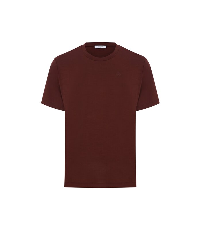 Megusta Aurea Merino T-Shirt Chocolate Brown