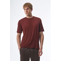 Megusta Aurea Merino T-Shirt Chocolate Brown