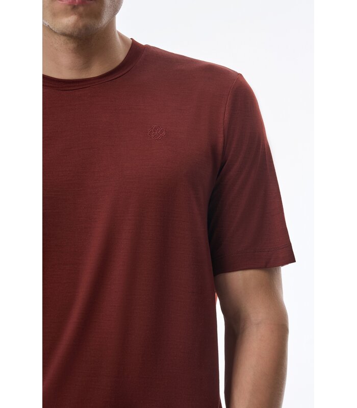 Megusta Aurea Merino T-Shirt Chocolate Brown
