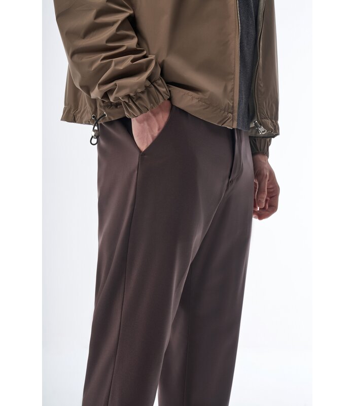 Megusta Reversable Mercerised Cotton Cashmere Jacket Taupe