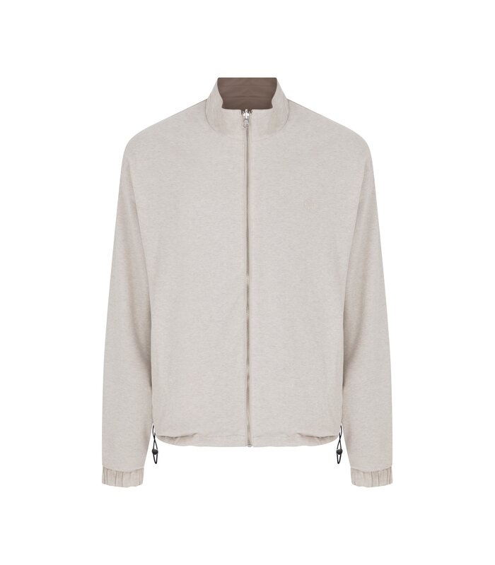 Megusta Reversable Mercerised Cotton Cashmere Jacket Taupe