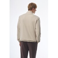 Megusta Reversable Mercerised Cotton Cashmere Jacket Taupe